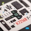 Kelik K72168 F-22A Raptor - interior 3D decals for Academy kit (1/72)